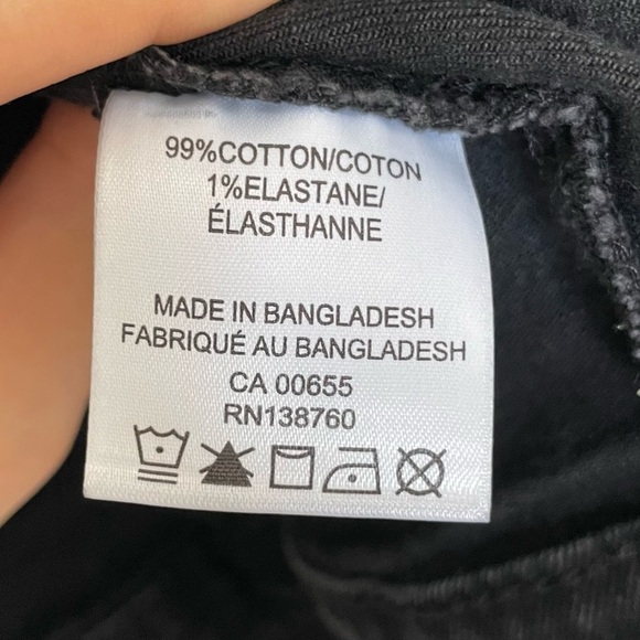 R Jeans Black Denim Jacket – Classic Fit, Size S.P - Picture 4 of 7